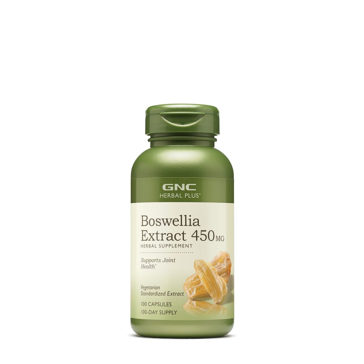GNC Herbal Plus Boswellia Extract 450mg Supplement, Vegetarian, Supports Joint Health, 100 Servings - dailyvitalstore