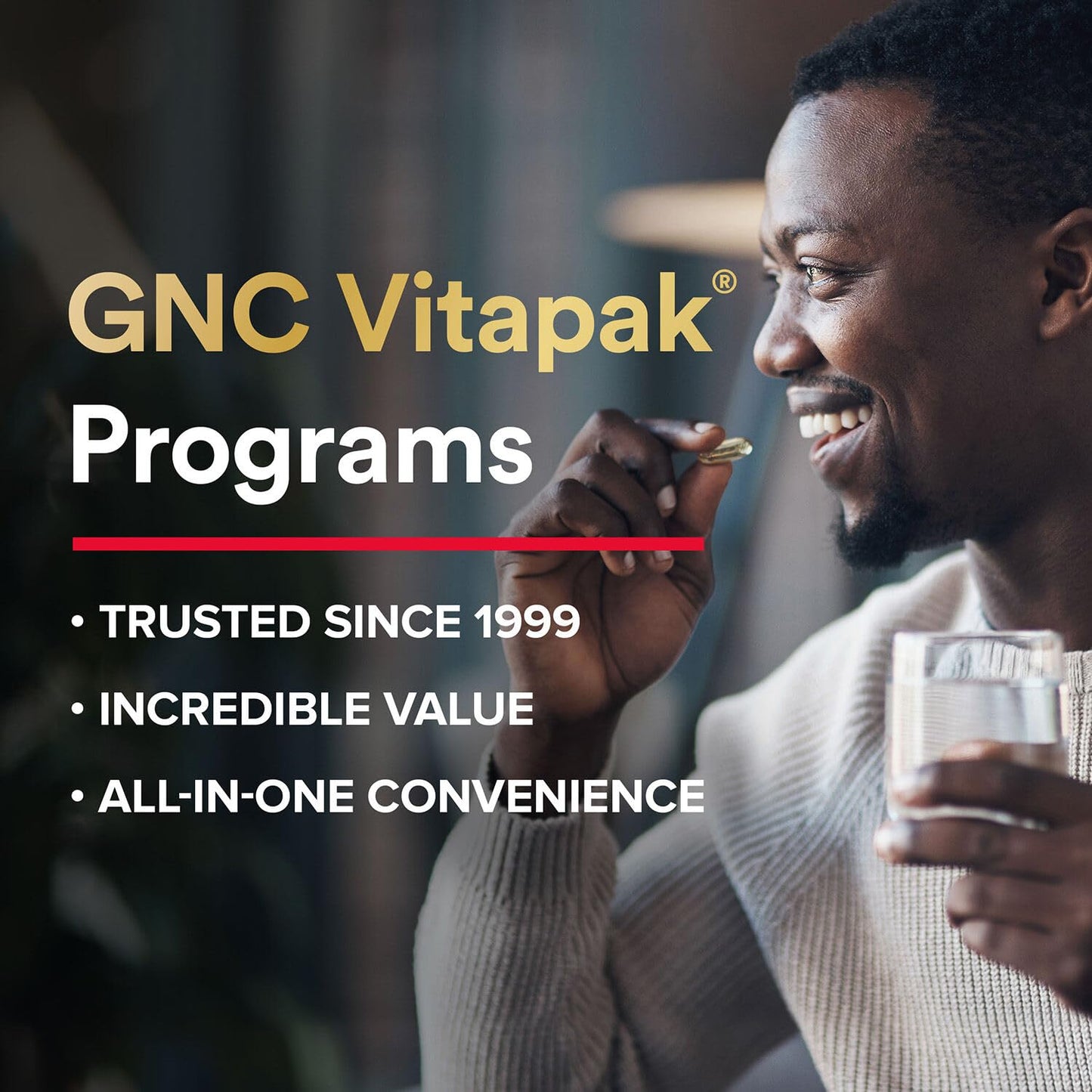 GNC Mega Men Energy and Metabolism Vitapak Program, Convenient, Complete Nutrition, 5 Products in 1 Packet, Calorie Burn, Thermogenic, 300mg Caffeine, 30 Daily Packs - dailyvitalstore