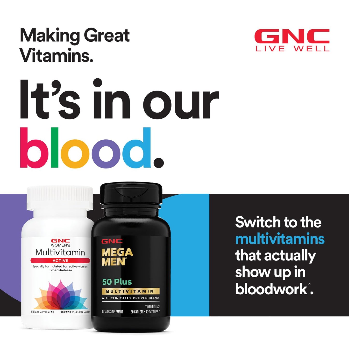 GNC Mega Men Energy and Metabolism Vitapak Program, Convenient, Complete Nutrition, 5 Products in 1 Packet, Calorie Burn, Thermogenic, 300mg Caffeine, 30 Daily Packs - dailyvitalstore