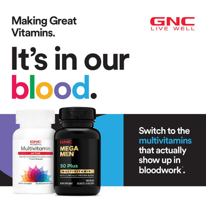 GNC Mega Men Sport Multivitamin | Performance, Muscle Function, and General Health | 90 Count - dailyvitalstore