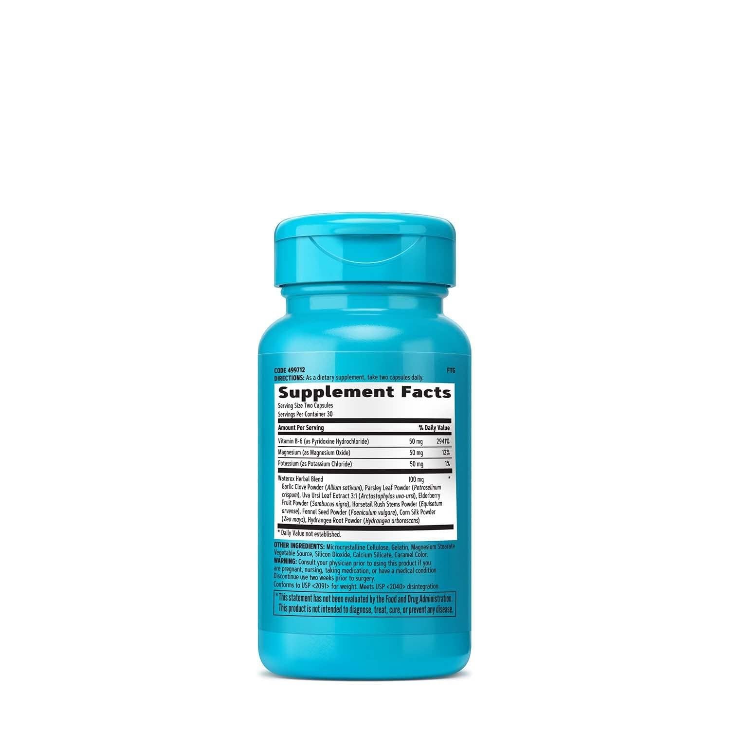 GNC Total Lean Waterex, Helps Regulate Water Balance, Enhanced with Vital Electrolytes, 60 Capsules - dailyvitalstore