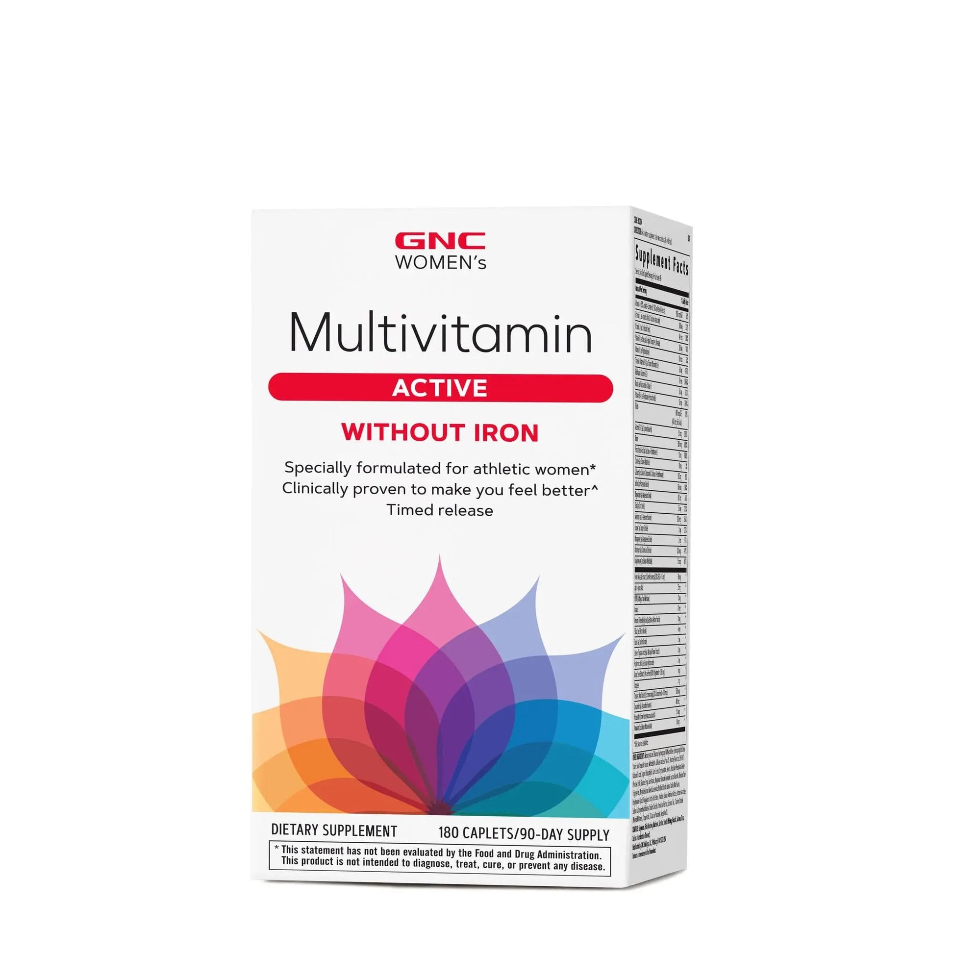 GNC Women's Multivitamin Active Without Iron, Supports an Active Lifestyle, 30+ Nutrient Formula, Promotes Bone & Joint Health - dailyvitalstore