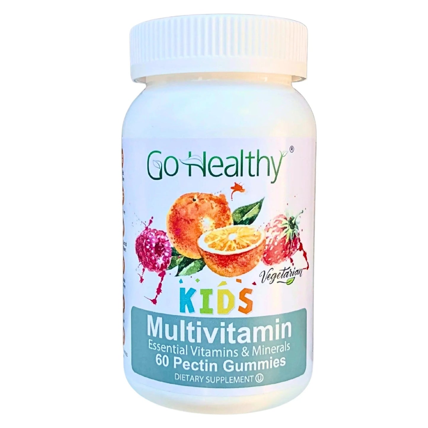Go Healthy Kids Multivitamin Gummies, Immune Support, Kids Vitamin Gummies, Kosher Kid Vitamin, Halal - dailyvitalstore