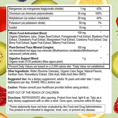 Go Healthy Liquid Vitamins for Women, Men, Teens | Vegan Vitamin & Mineral | High Absorption | Premium Liquid Multivitamin | - dailyvitalstore