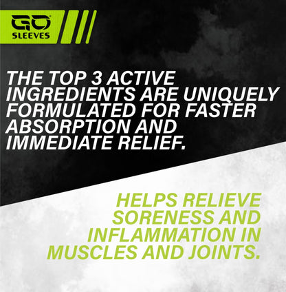 Go Sleeves Sports Recovery Cream - Concentrated Muscle and Joint Recovery Lotion – Magnesium Chloride Cream with Arnica for Muscle Pain and Stiffness from Running, Exercise, Backache – 2 Ounces - dailyvitalstore