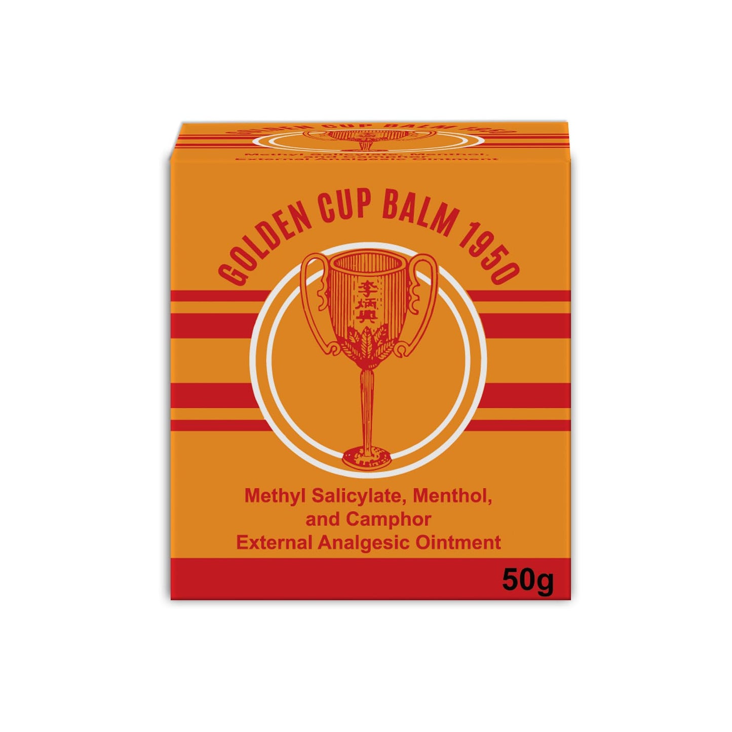 Golden Cup Balm Yellow Herbal Thai Ointment 50g - dailyvitalstore