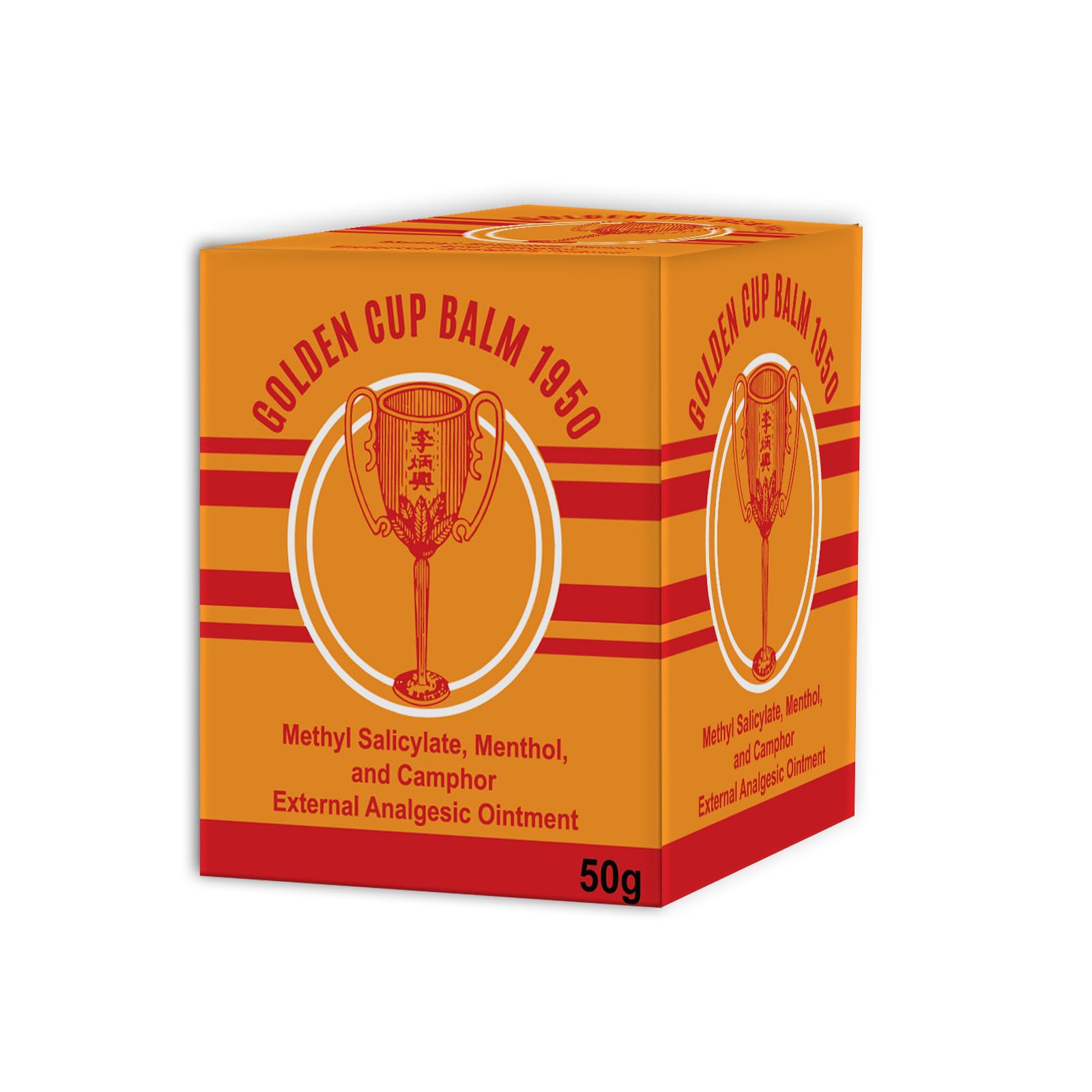 Golden Cup Balm Yellow Herbal Thai Ointment 50g - dailyvitalstore