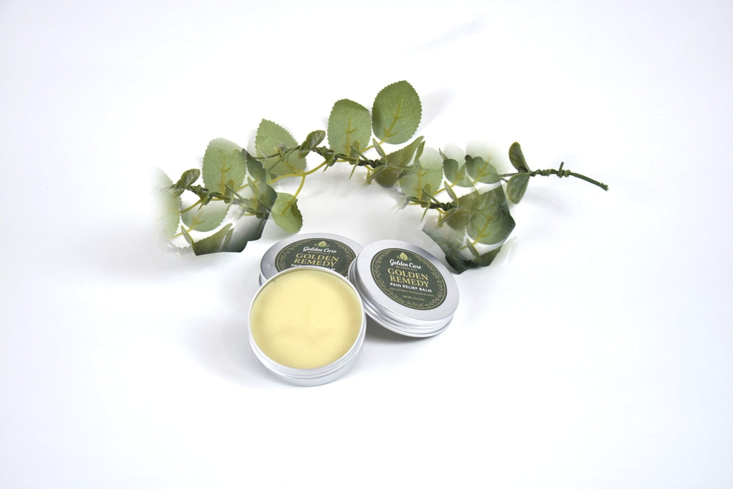 Golden Remedy Pain Balm - Topical Analgesic with Menthol & Camphor - Fast Acting Cooling Formula - dailyvitalstore