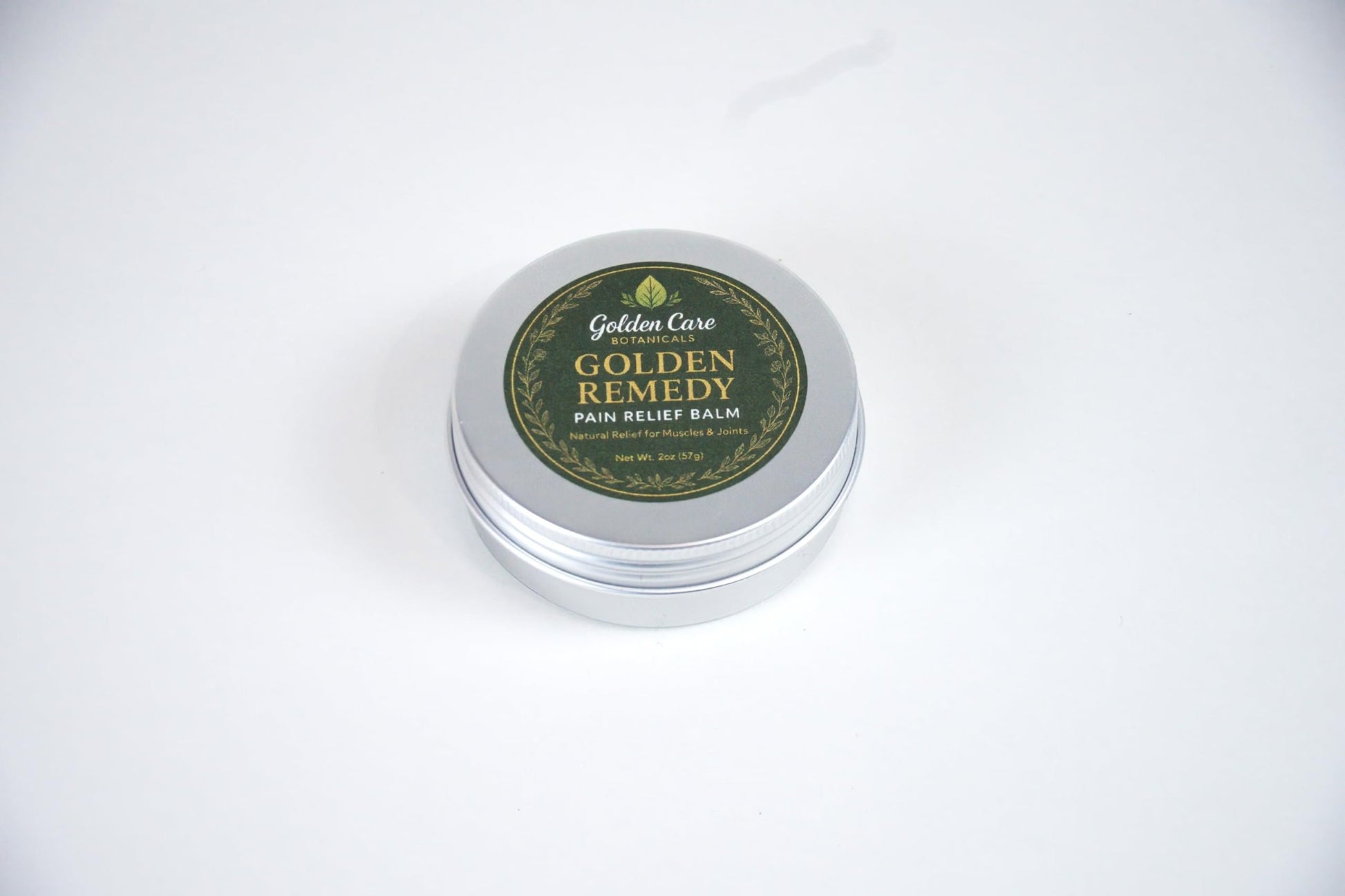 Golden Remedy Pain Balm - Topical Analgesic with Menthol & Camphor - Fast Acting Cooling Formula - dailyvitalstore
