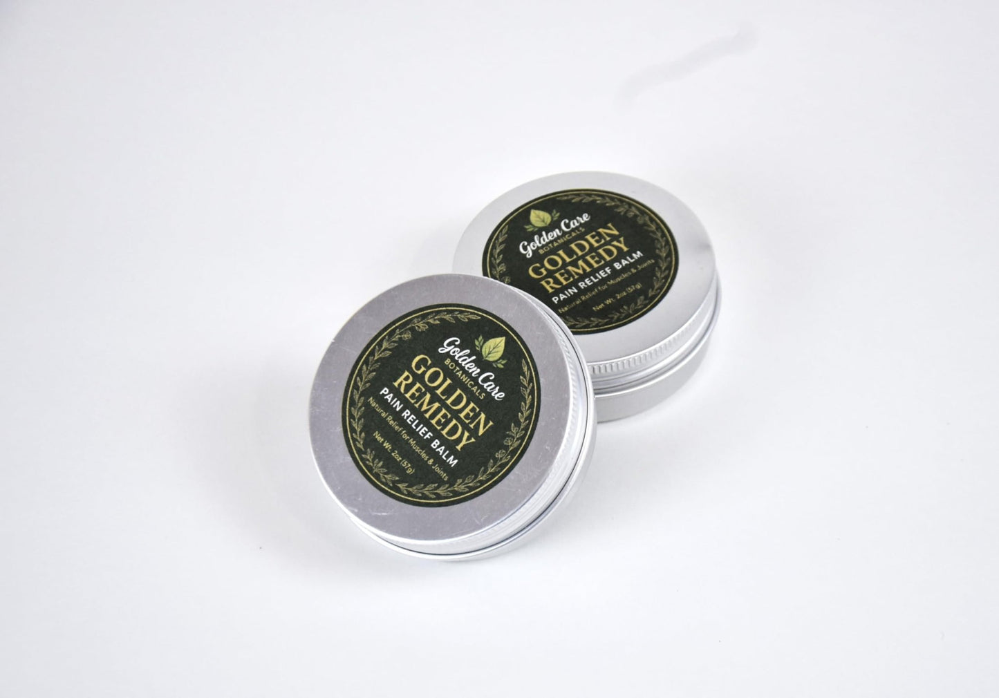 Golden Remedy Pain Balm - Topical Analgesic with Menthol & Camphor - Fast Acting Cooling Formula - dailyvitalstore