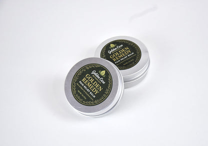 Golden Remedy Pain Balm - Topical Analgesic with Menthol & Camphor - Fast Acting Cooling Formula - dailyvitalstore