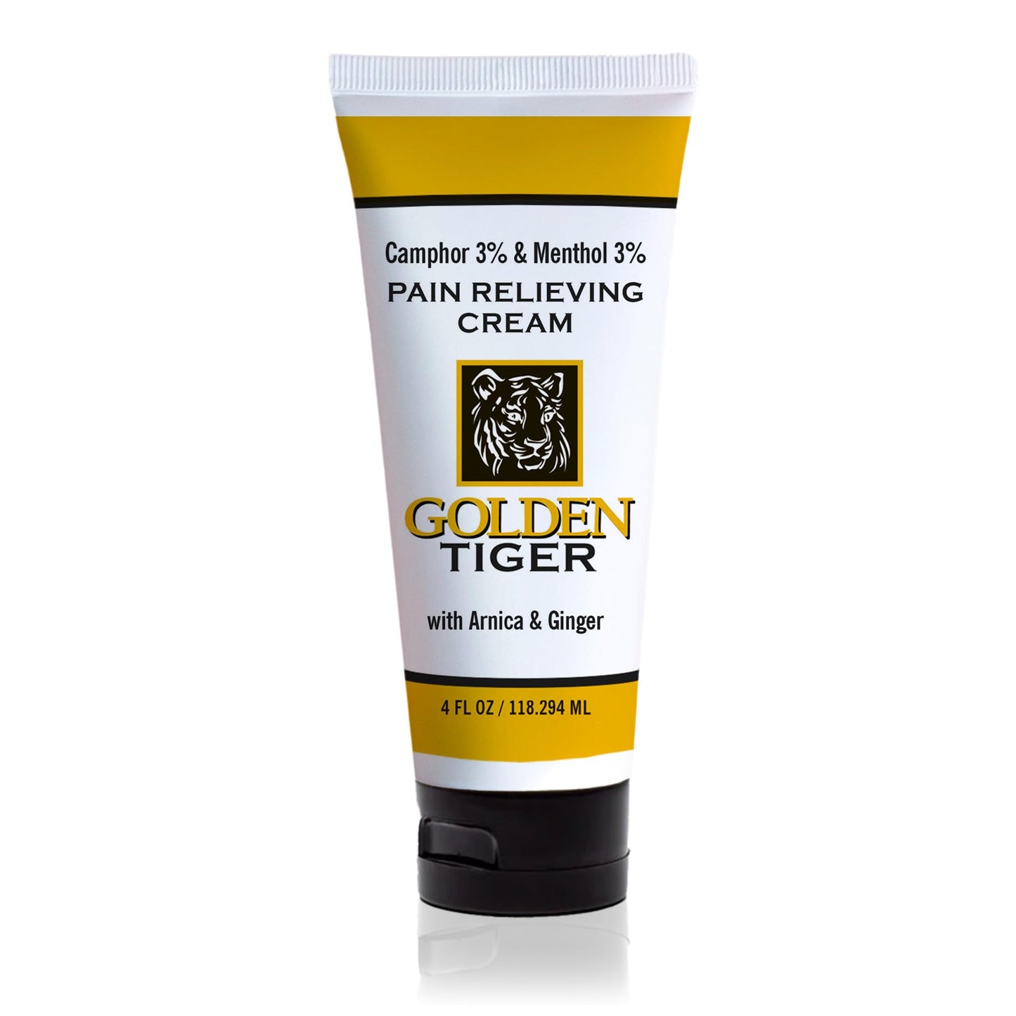 Golden Tiger Pain Relief Cream - 4 oz Tube - dailyvitalstore
