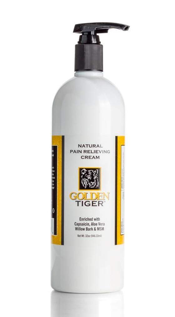 Golden Tiger Pain Relief Cream32oz Pump - dailyvitalstore