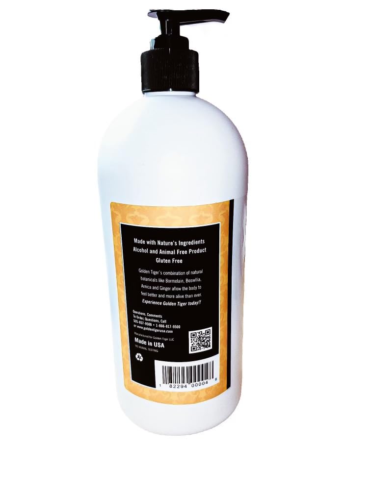 Golden Tiger Pain Relief Cream32oz Pump - dailyvitalstore