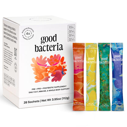 Good Bacteria Rotating Synbiotic - 1 Month Supply - Weekly Rotating Prebiotics, Probiotics & Postbiotics System, Vegan, No Fillers, No Refrigeration - dailyvitalstore