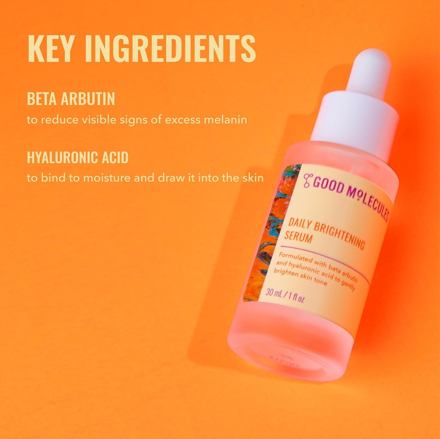 Good Molecules Daily Brightening Serum Pack 3 – 1 fl oz / 30 ml Each | Lightweight Brightening Serum with Beta Arbutin 3% & Hyaluronic Acid for Even-Looking Skin - dailyvitalstore