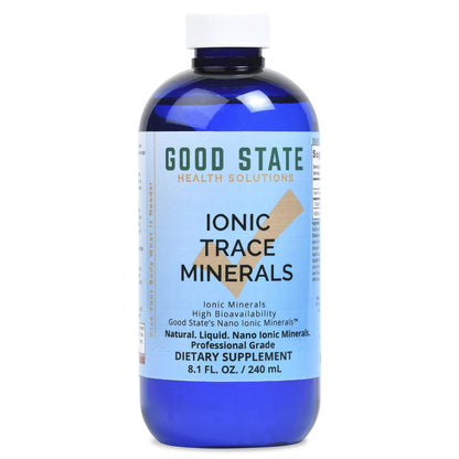 Good State Liquid Ionic Trace Minerals (96 servings at 125 mg - 8 fl oz) - dailyvitalstore