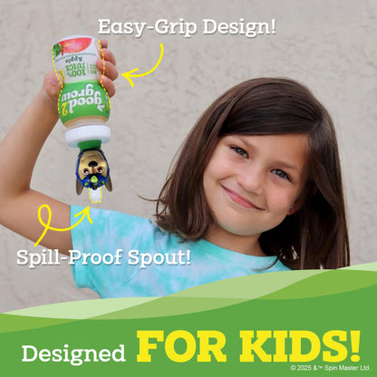 good2grow Apple Juice - 100% Juice Drinks for Kids, Fruit Juice No Sugar Added, 6 Fl Oz Juice Bottles with Spill-Proof PAW Patrol Character Tops (3 Pack) - dailyvitalstore