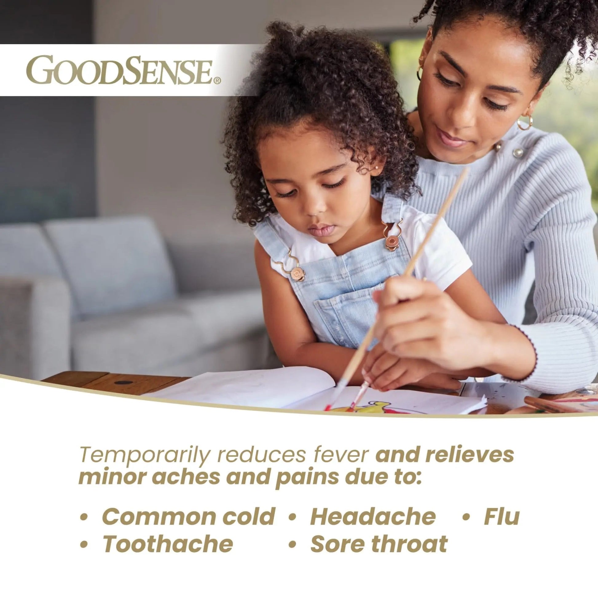 GoodSense Children's Pain and Fever Oral Suspension Liquid, Acetaminophen 160 mg per 5 mL, Bubble Gum Flavor - dailyvitalstore