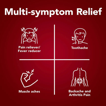 GoodSense Extra Strength Acetaminophen Caplets 500 mg, Pain Reliever and Fever Reducer, Easy Open Cap, 100 Count - dailyvitalstore