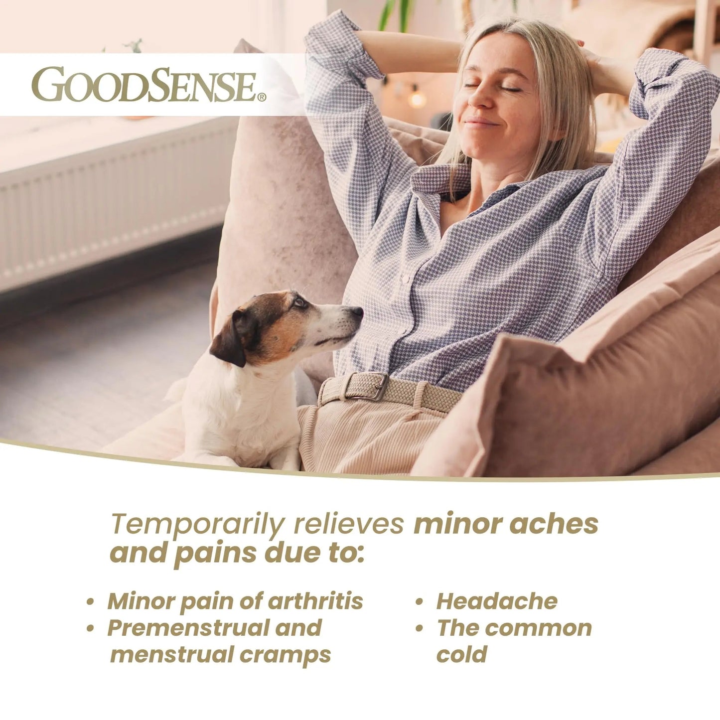 GoodSense Extra Strength Pain Relief, Acetaminophen Caplets, 500 mg, 500 Count - dailyvitalstore
