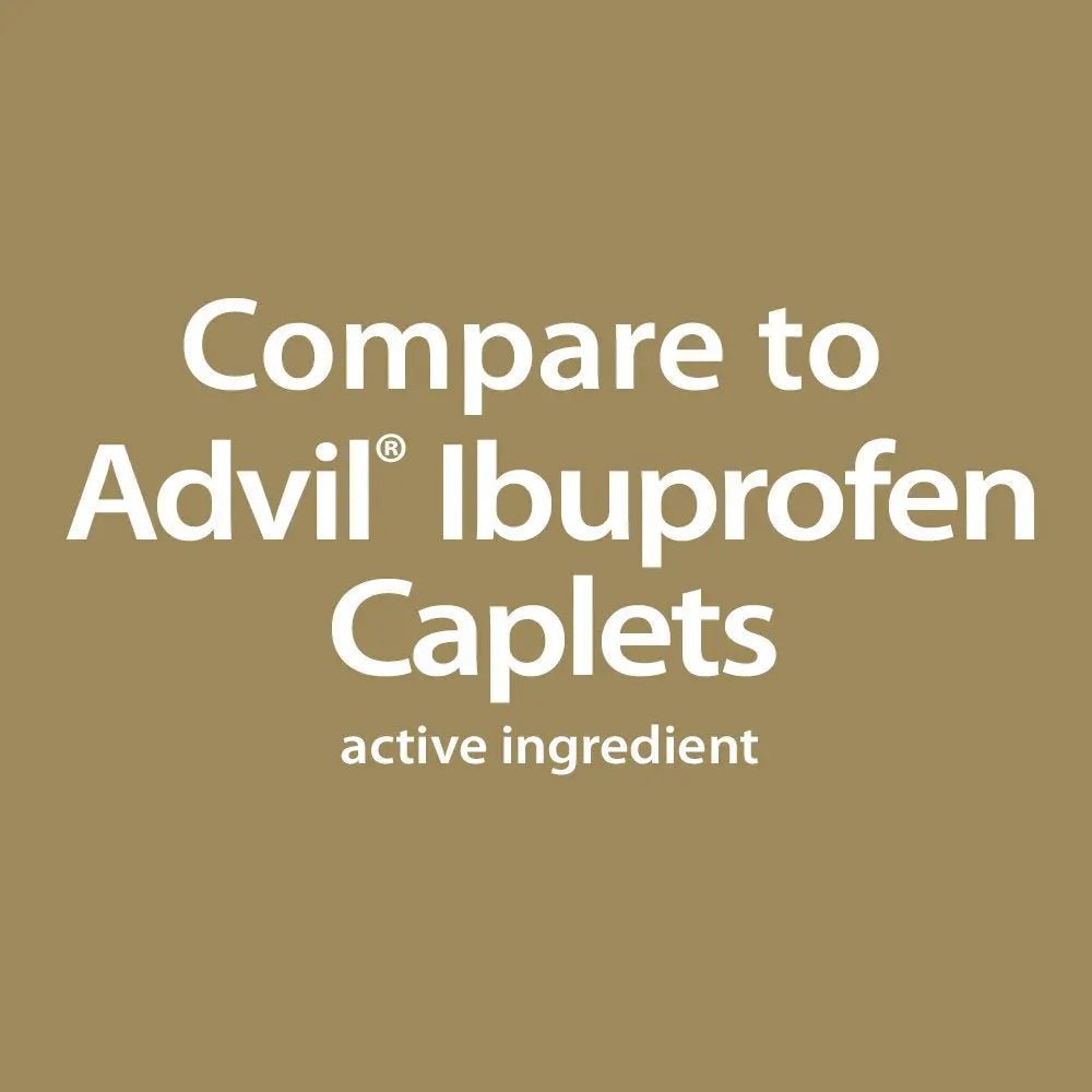 GoodSense Ibuprofen Pain Reliever/Fever Reducer Caplets, 200 mg, 50-Count - dailyvitalstore