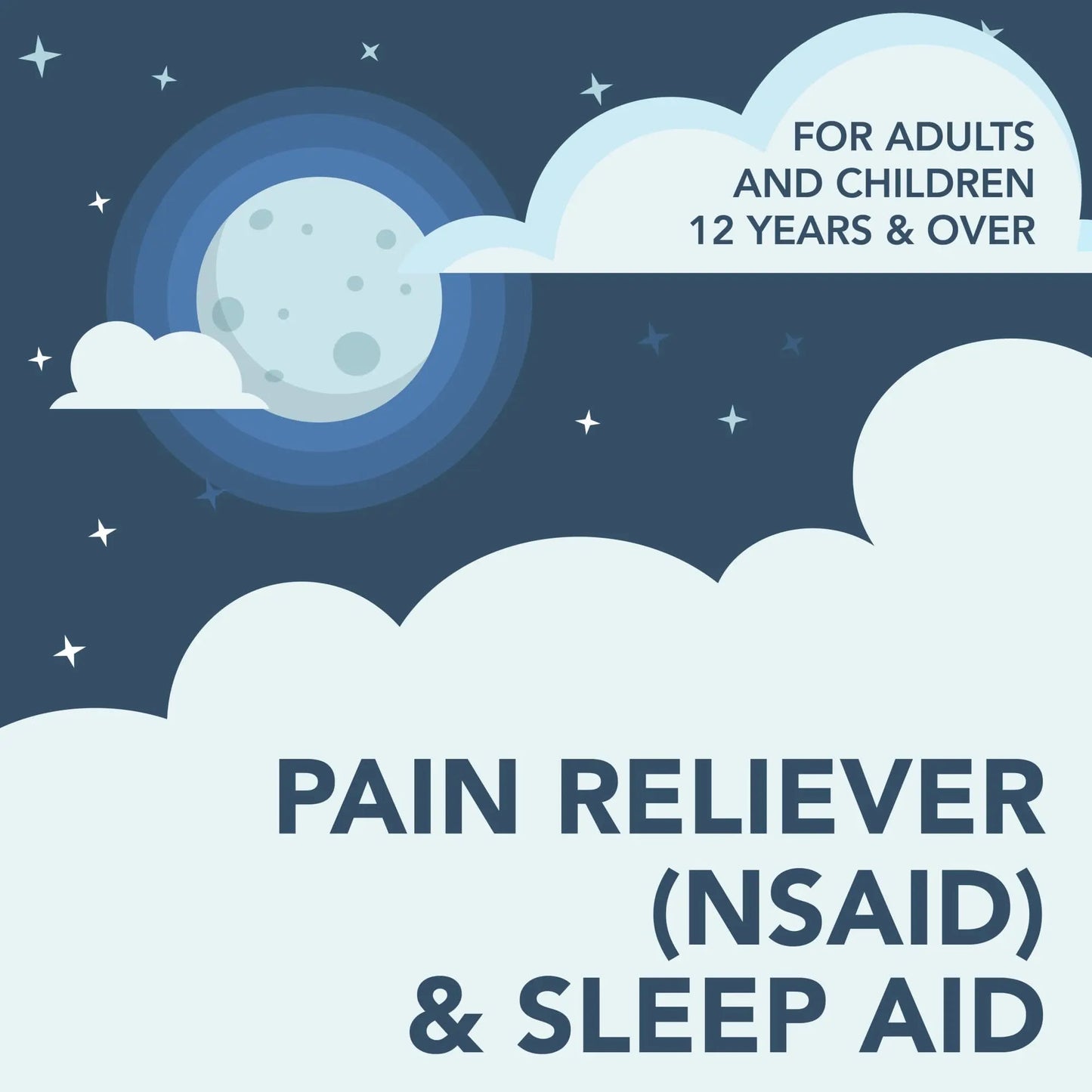 GoodSense Ibuprofen PM, Ibuprofen 200 mg and Diphenhydramine Citrate 38 mg Tablets, Pain Reliever and Nighttime Sleep-Aid - dailyvitalstore