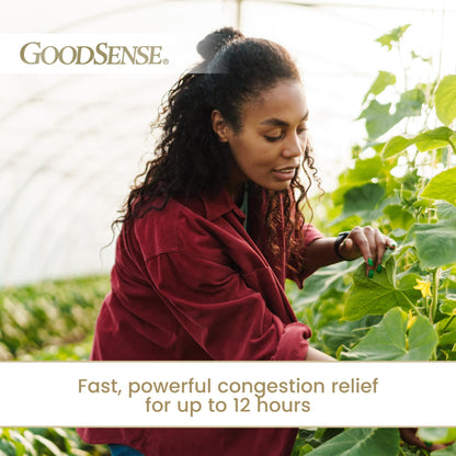 GoodSense Maximum Strength Nasal Spray, Fast Powerful Congestion Relief For Colds and Allergies, 1 Fluid Ounce - dailyvitalstore