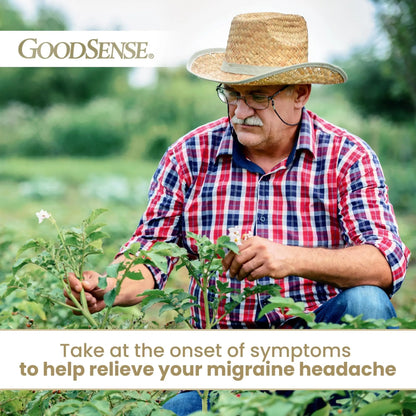 GoodSense Migraine Relief Geltabs, Acetaminophen, Aspirin (NSAID) and Caffeine, 80 Count - dailyvitalstore