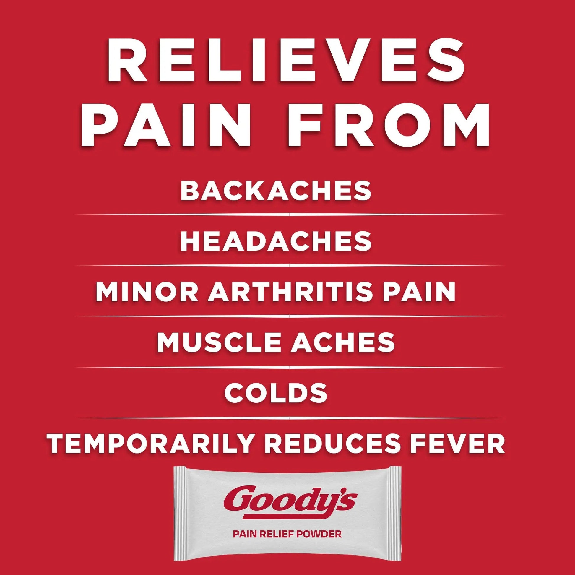 Goody's Back and Body Pain Relief Powder, 24 ct (Pack of 1) - dailyvitalstore