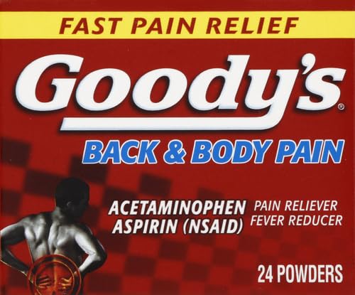 Goody's Back and Body Pain Relief Powder, 24 ct (Pack of 4) - dailyvitalstore