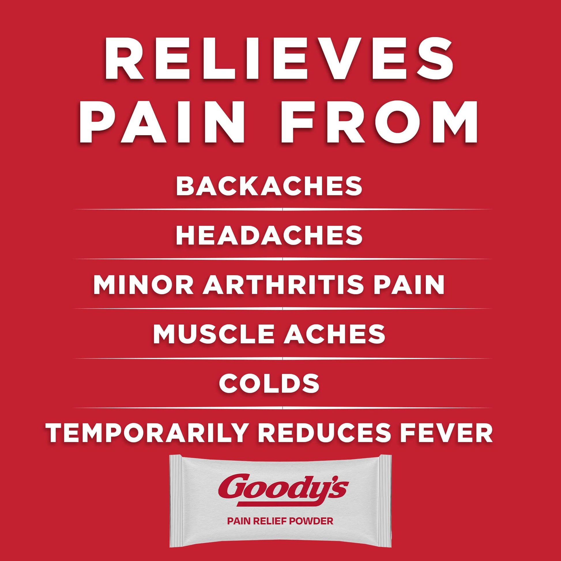Goody's Back and Body Pain Relief Powder, 24 ct (Pack of 4) - dailyvitalstore