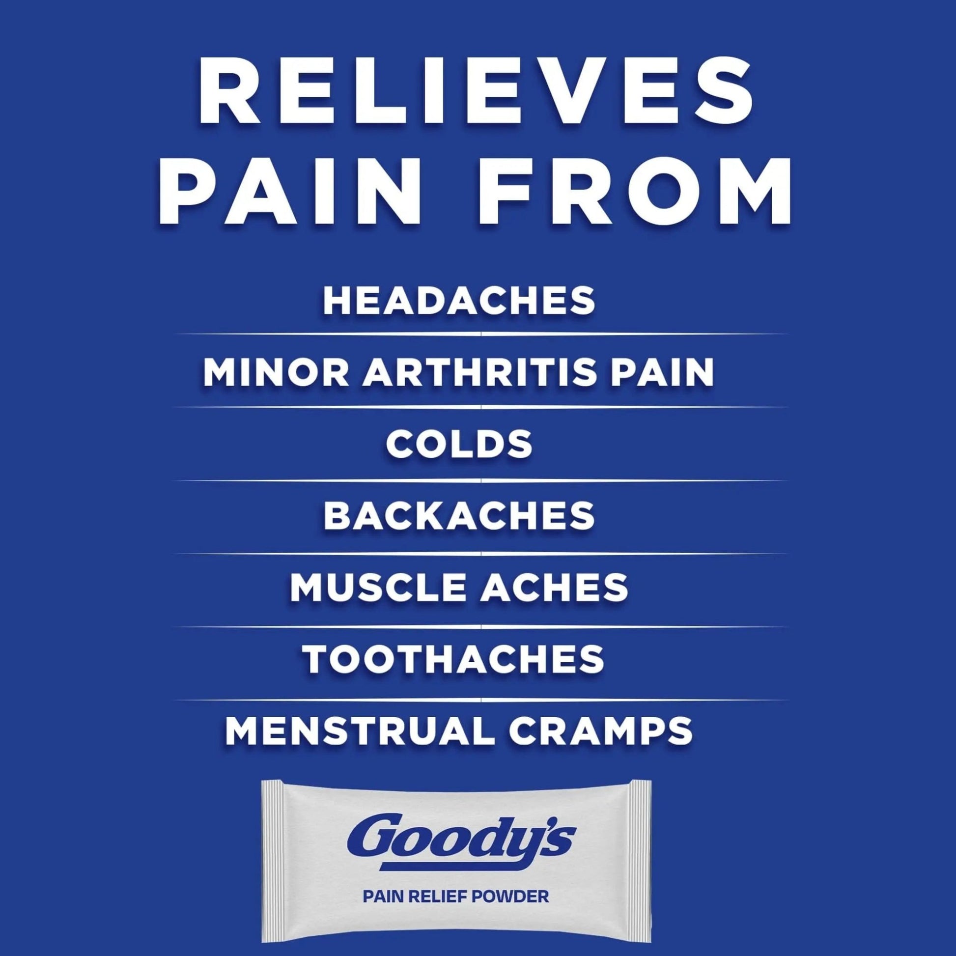 Goody's Extra Strength Headache Powders 50 ea (Pack of 6) - dailyvitalstore