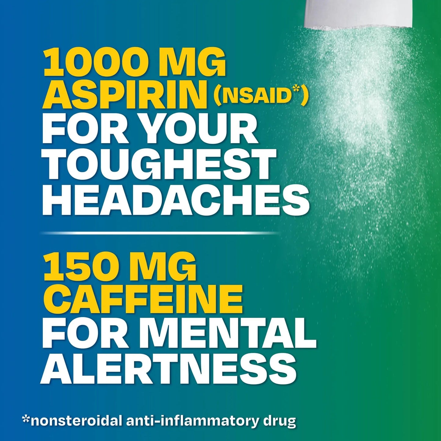 Goody’s Headache Relief Plus Mental Alertness Powder, with Aspirin and Caffeine, Strawberry Citrus Flavor, 16 Count - dailyvitalstore