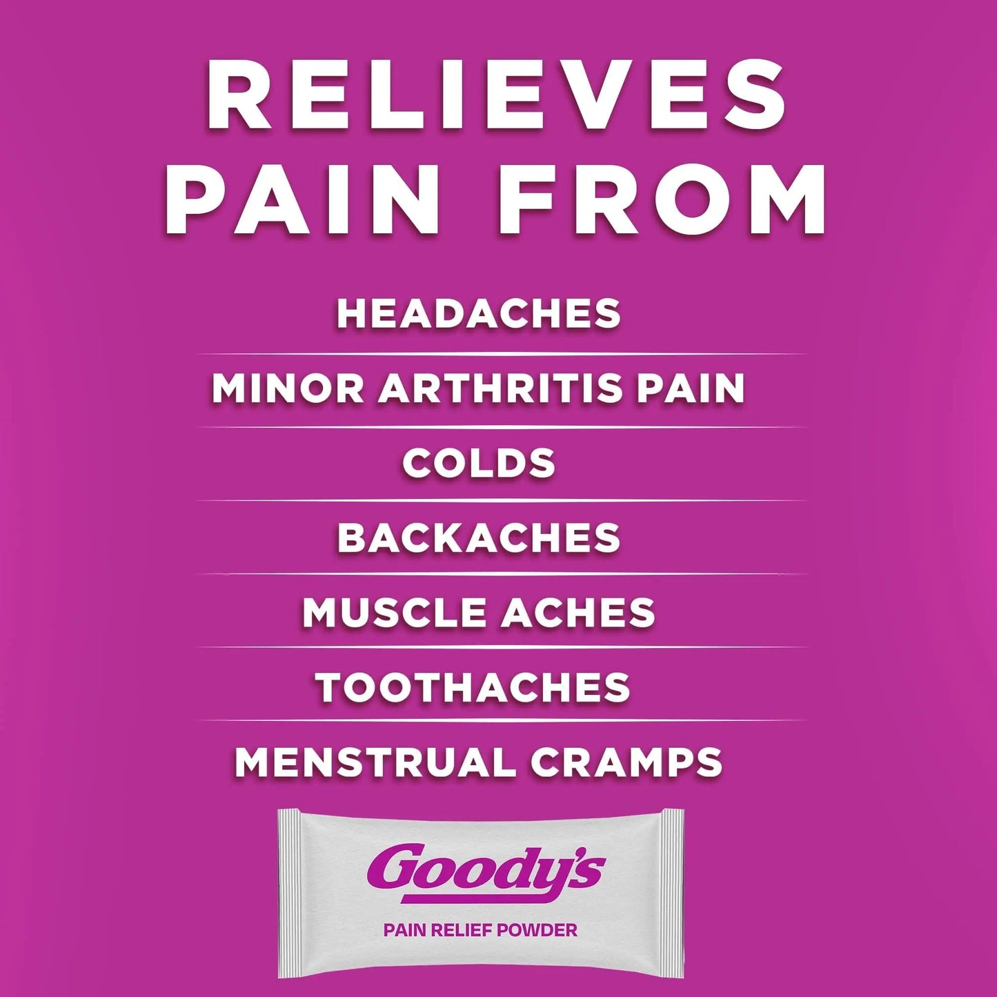 Goody's Pain Relief Powders, Extra Strength Headache Powder Mixed Fruit Blast, 24 ct (Pack of 1) - dailyvitalstore