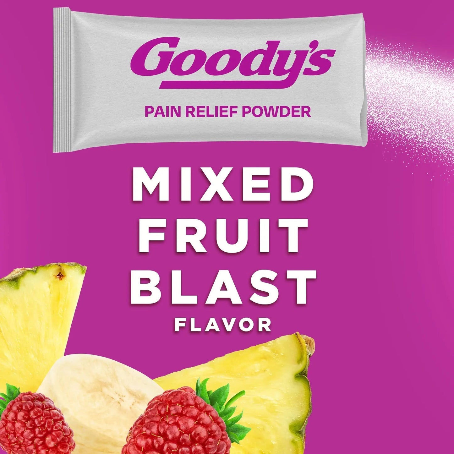 Goody's Pain Relief Powders, Extra Strength Headache Powder Mixed Fruit Blast, 24 ct (Pack of 1) - dailyvitalstore