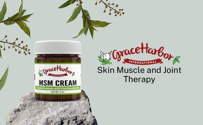 Grace Harbor MSM Cream – Variety 3 Pack – Daily Skin, Joint and Muscle Rub – Best Goat Milk Unscented Baby Lotion for Severly Dry Skin – Therapeutic Essential Oils and Fragrance Free – 4 oz - dailyvitalstore