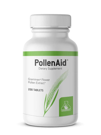 Graminex PollenAid Prostate Supplement: All Natural Prostate Support for Bladder Control & Urinary Tract Health, Rye Pollen Extract Made in USA, 200 Tablets - dailyvitalstore