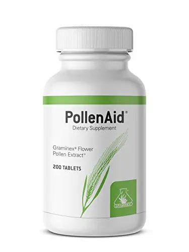 Graminex PollenAid Prostate Supplement: All Natural Prostate Support for Bladder Control & Urinary Tract Health, Rye Pollen Extract Made in USA, 200 Tablets (Pack of 2) - dailyvitalstore