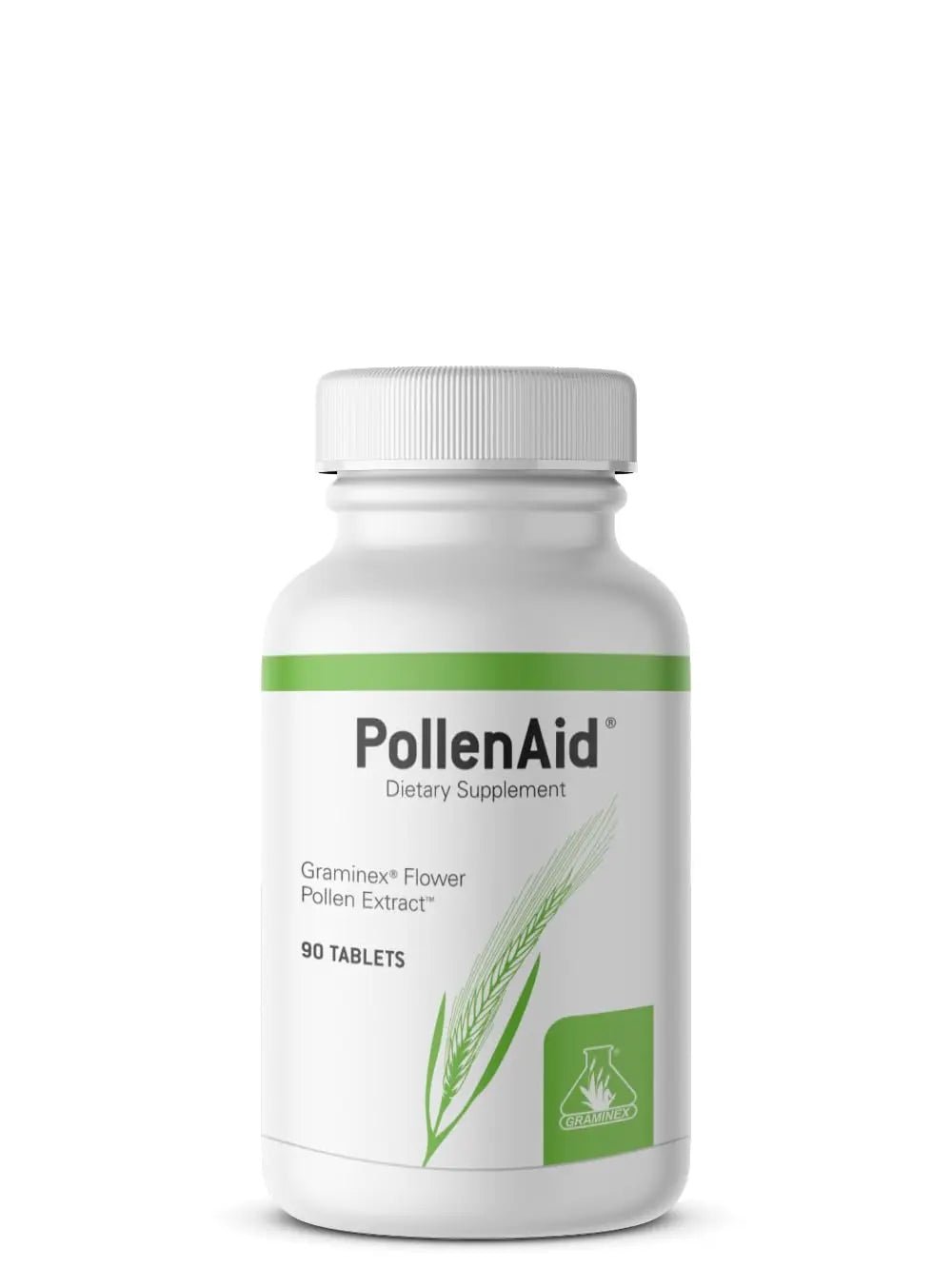 Graminex PollenAid Prostate Supplement: All Natural Prostate Support for Bladder Control & Urinary Tract Health, Rye Pollen Extract Made in USA, 90 Tablets - dailyvitalstore