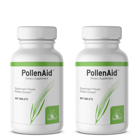 Graminex PollenAid Prostate Supplement: All Natural Prostate Support for Bladder Control & Urinary Tract Health, Rye Pollen Extract Made in USA, 90 Tablets (Pack of 2) - dailyvitalstore