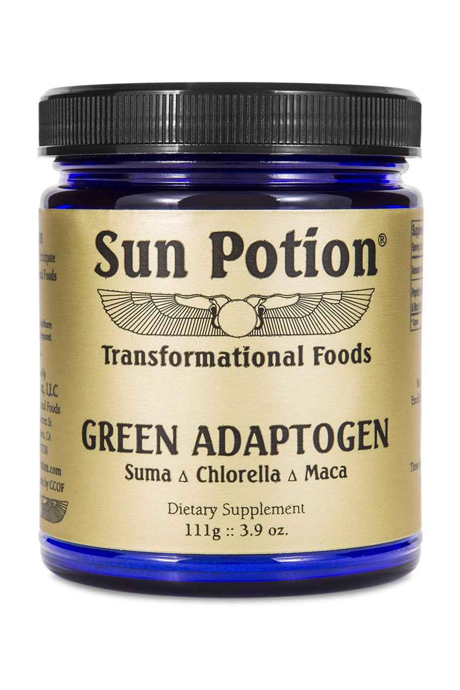 Green Adaptogen Superfood Powder | Organic Maca, Suma Root & Chlorella Blend | Plant Based Adaptogenic Herbal Supplement | Nutrient Rich Greens Powder for Smoothies & Daily Wellness | Non-GMO | 111g - dailyvitalstore