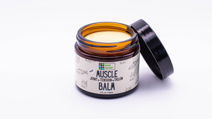 Green Pasture Muscle Balm (Muscle Balm, 2, Fl Oz), Cream - dailyvitalstore