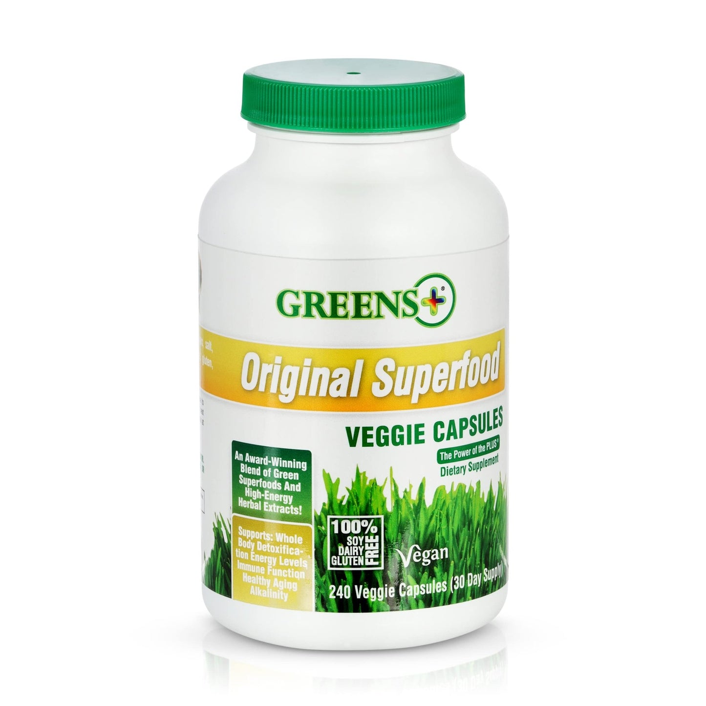 Greens+ Organic Reds Superfood Powder Organic Super Veggie Capsules - dailyvitalstore