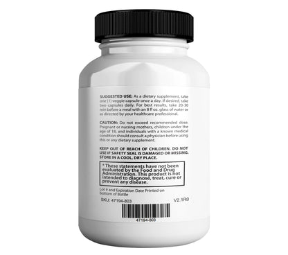 GREENVIFY Bazopril Max Maximum Strength Dietary Supplement, 60 Capsules, with Herbal Blend, Vitamins & Minerals (1) - dailyvitalstore