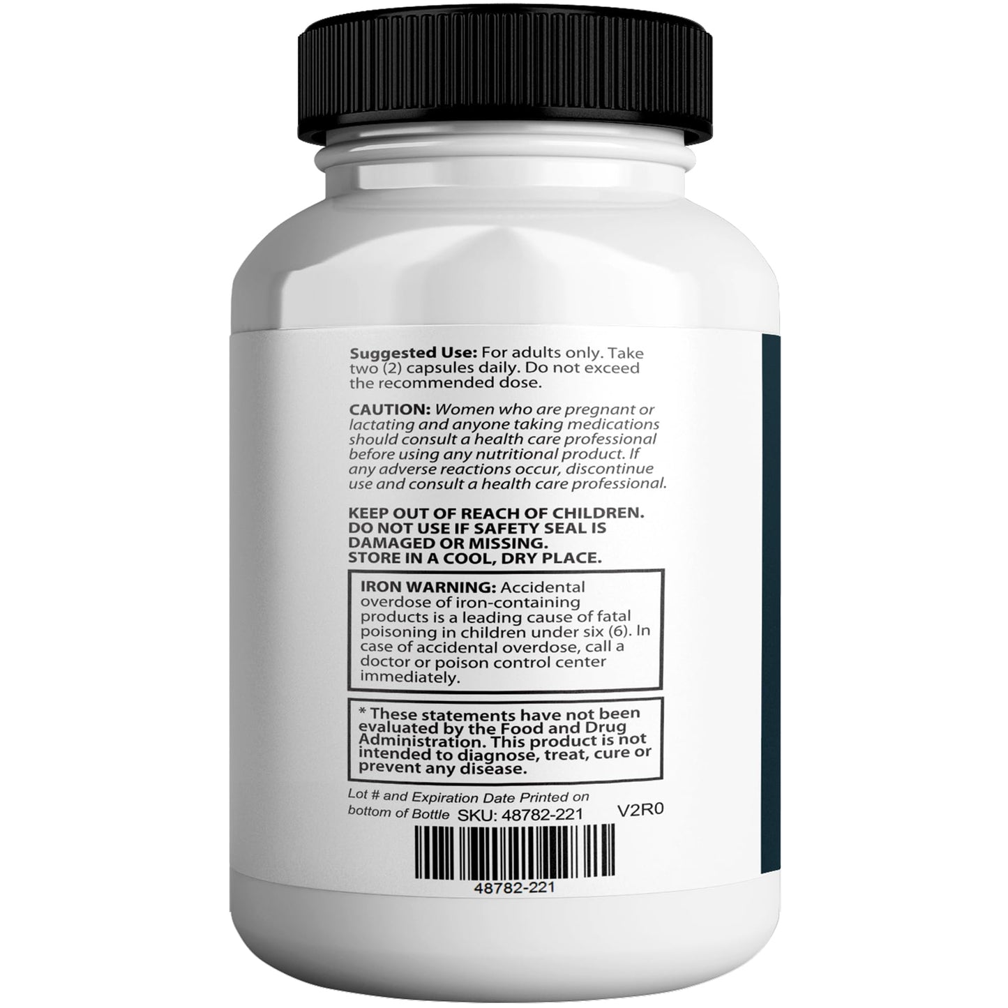 GREENVIFY Illuderma Max Hair, Skin and Nail Supplement, 60 Capsules, with Biotin 5000mcg, Vitamins and Herbal Blend (1) - dailyvitalstore