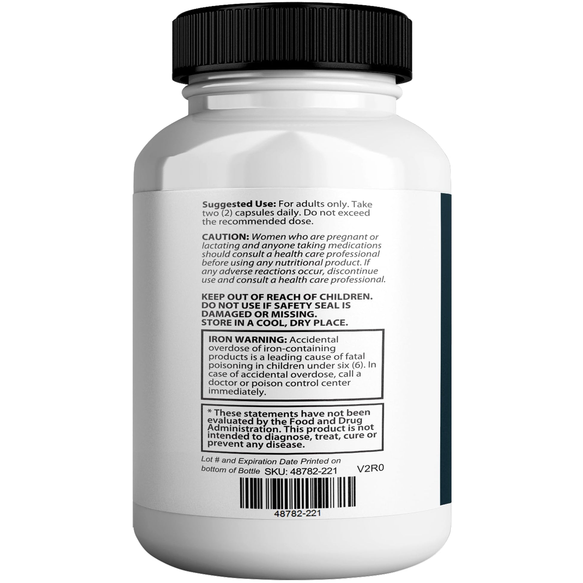 GREENVIFY Illuderma Max Hair, Skin and Nail Supplement, 60 Capsules, with Biotin 5000mcg, Vitamins and Herbal Blend (1) - dailyvitalstore