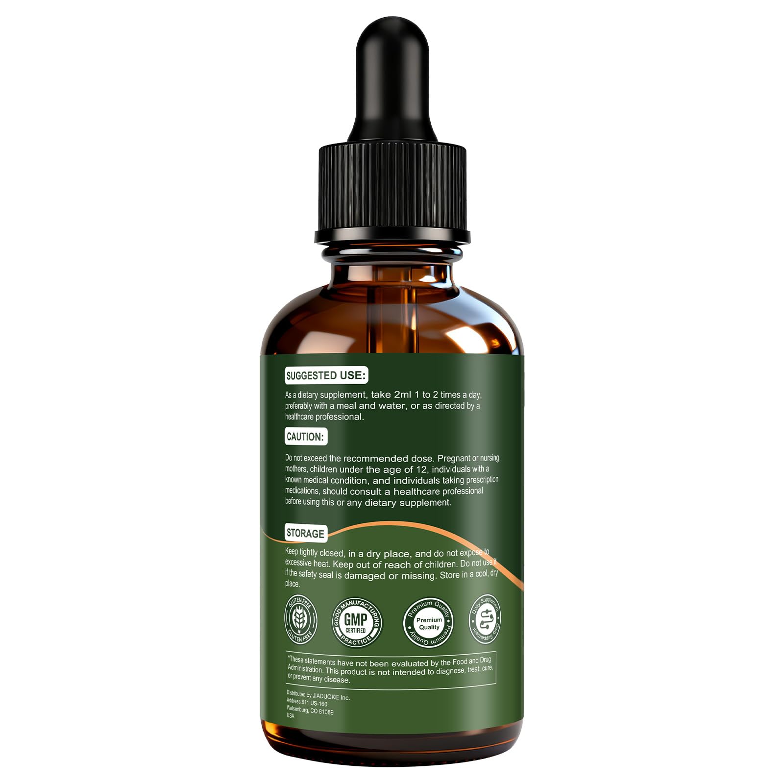 GrthNutr Black Walnut Wormwood Clove Tinture Cleanse for Humans - Gut Detox & Intestinal Health Digestive Support with Pumpkin, Oregano, Garlic Bulb - dailyvitalstore