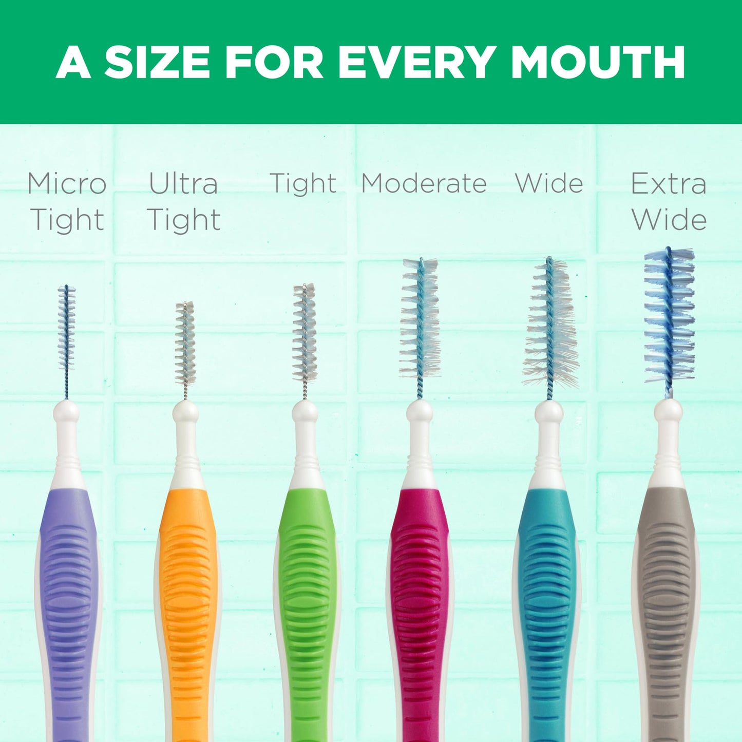 GUM Proxabrush Go-Betweens Tight Interdental Brushes – Soft Bristle Dental Picks for Plaque Removal, Health & Braces Care, 10 Count (Pack of 4) 40 Total - dailyvitalstore