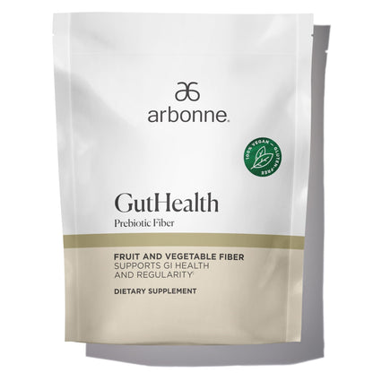 GutHealth Prebiotic Fiber – 12g Soluble Fiber including Inulin for gastrointestinal health, Regularity, Satiety, and Daily Gut Wellness; Easy to Mix Into Drinks or Food - dailyvitalstore